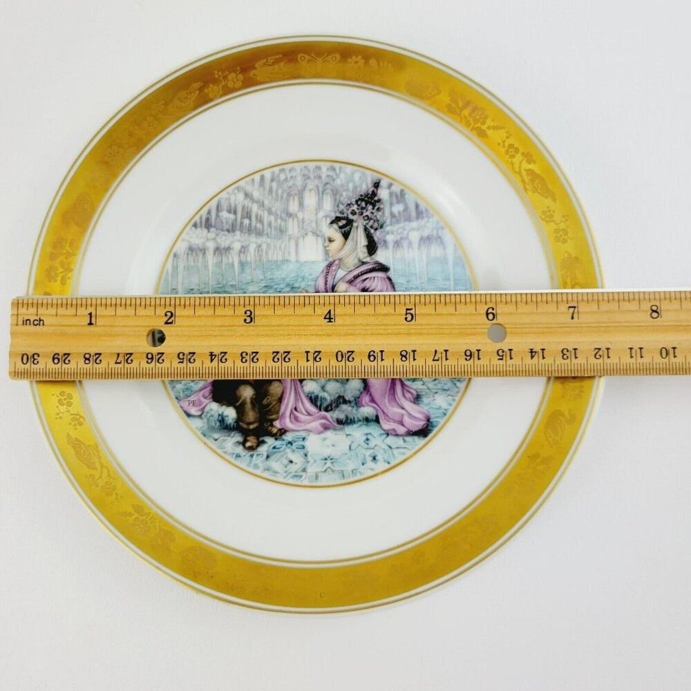 Royal Copenhagen The Snow Queen Hans Christian Andersen Fairy Tale Story Plate - Picture 8 of 9